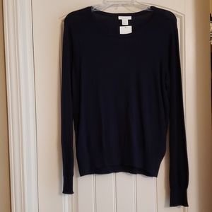 Navy blue sweater